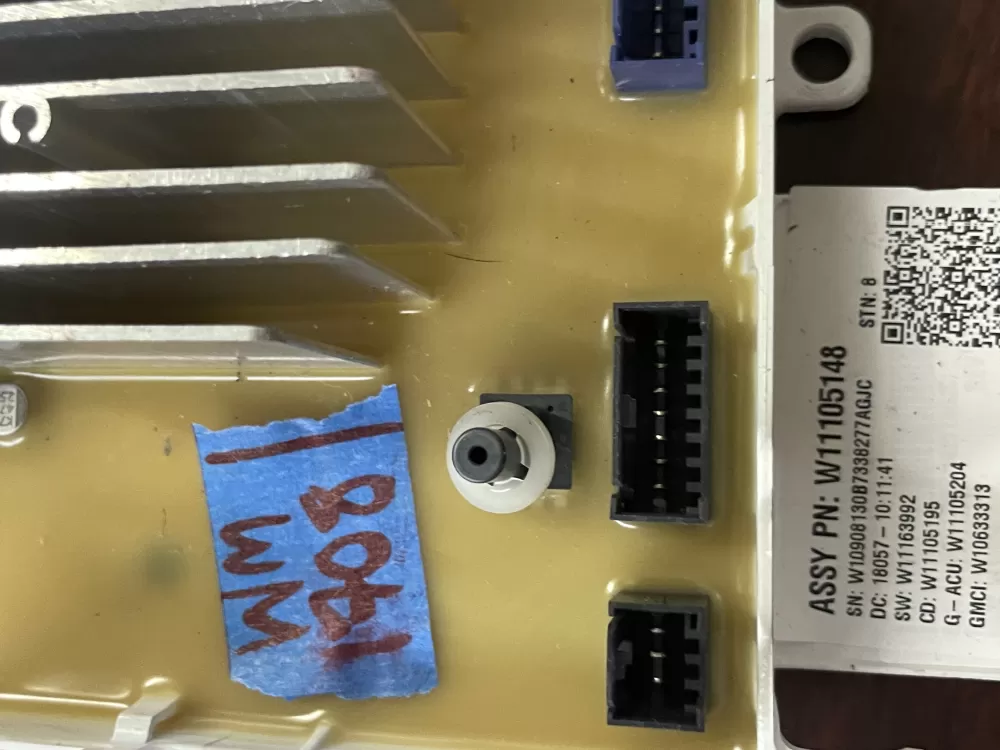 Whirlpool W11105148 Washer Main Control Board AZ40665 | Wm1708