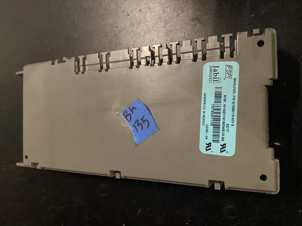 Whirlpool Maytag KitchenAid Kenmore Dishwasher Control Board AZ26290 | BK135