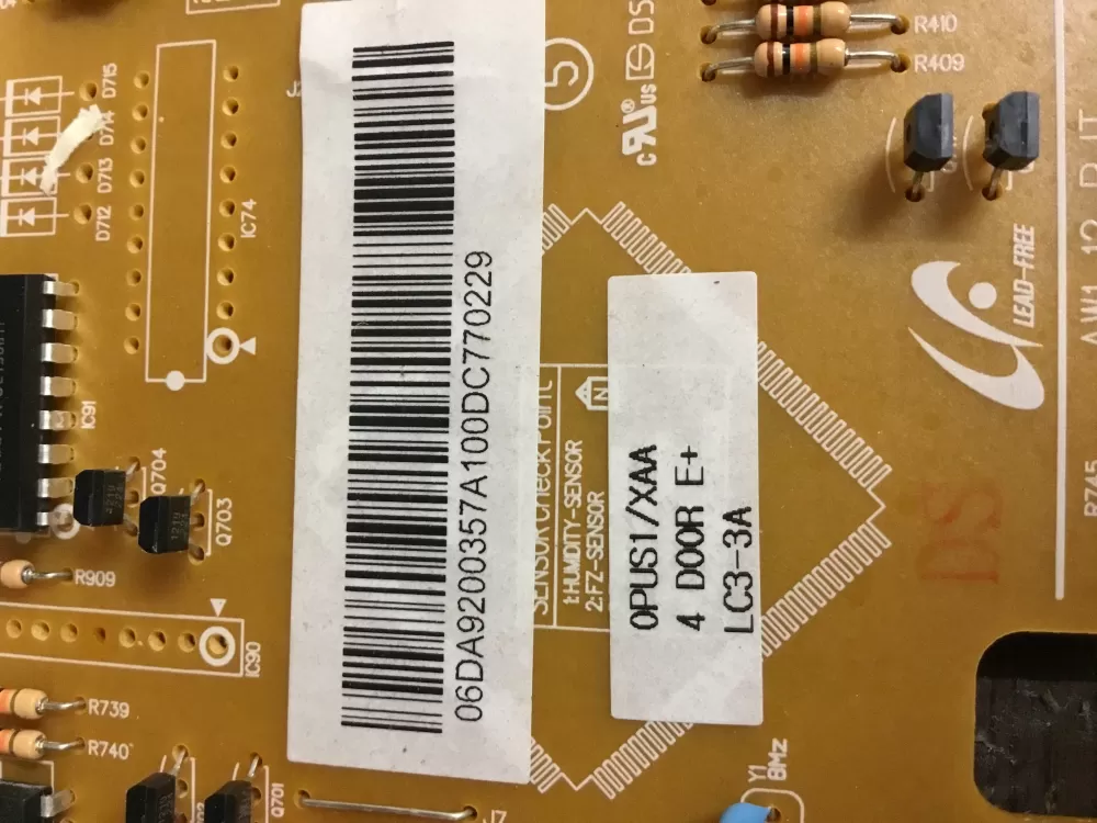 Samsung DA92 00357A Refrigerator Control Board AZ18364 | NR47