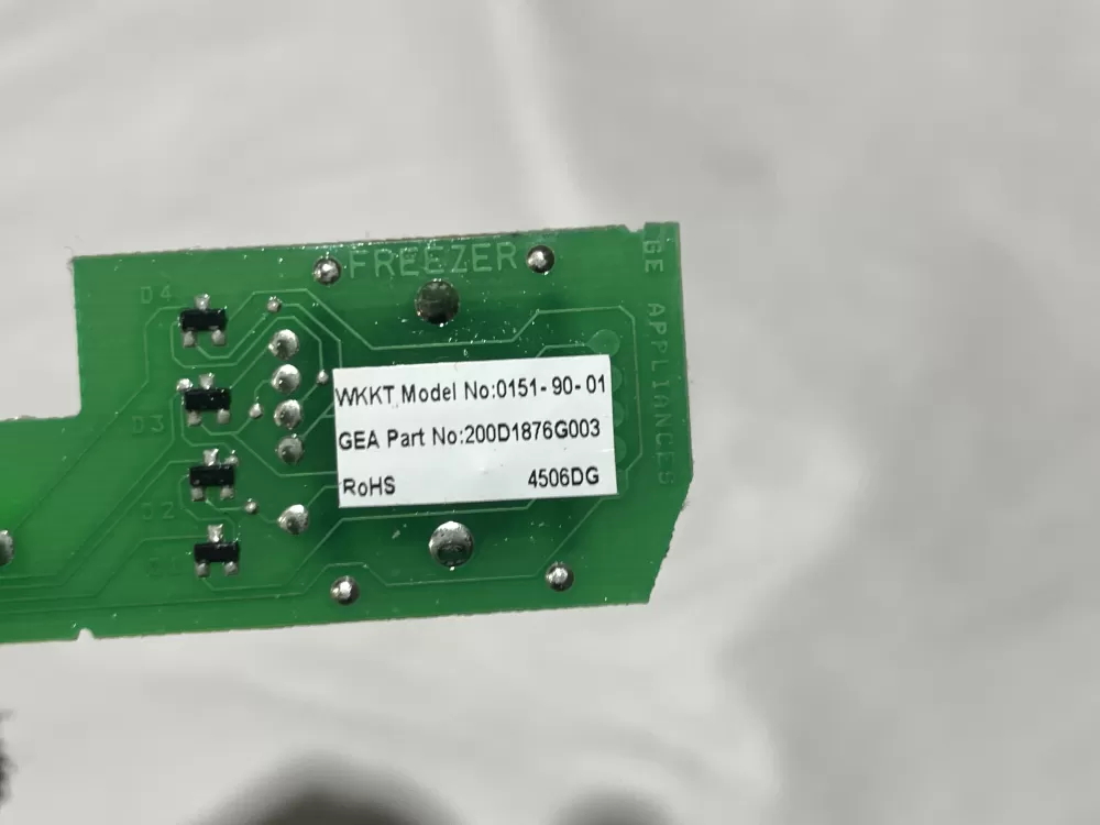 GE REFRIGERATOR BOARD ONLY PART # 200D1876G003 WR55X10625 AZ117997 | Wm3180