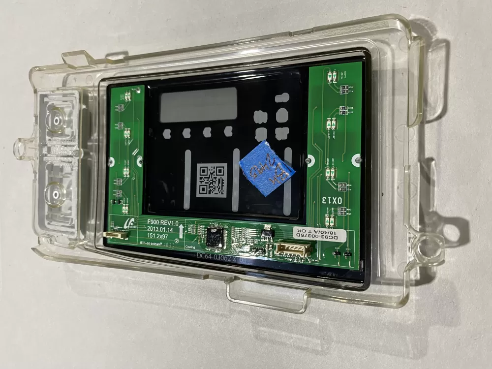 Samsung DC92-01607J DC94-06643A Dryer UI Control Board  AZ149852 | BK2495