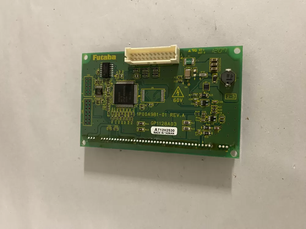 GE Microwave Control Board Vf Display - Gp1128a03 AZ192776 | BK62