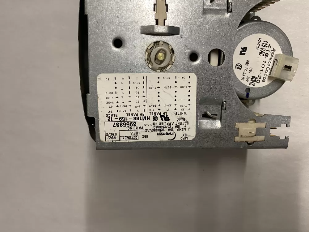Kenmore AP6008957 3955337 WP3955337 PS11742098 Washer Timer AZ224135 | BK1784