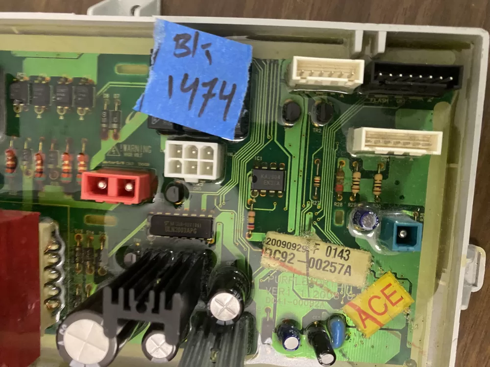 Samsung DC92-00257A AP4458876 Dryer Control Board AZ88690 | BK1474