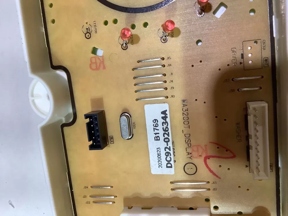 Samsung Dryer Control Board Panel Dc97-18718k AZ144730 | ZCV526