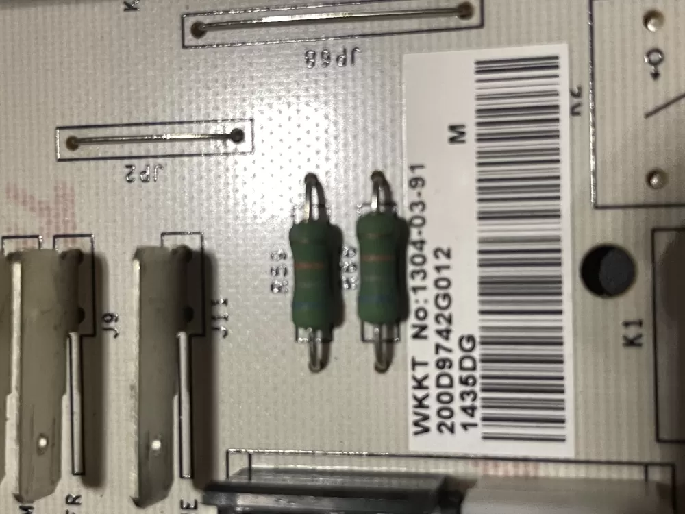 GE 200D9742G012 EBX1110P002 Refrigerator Control Board AZ29342 | WM184