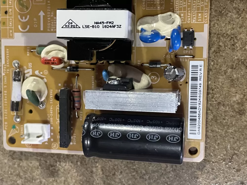 Samsung DA92 00486A Refrigerator Control Board AZ24684 | KM349