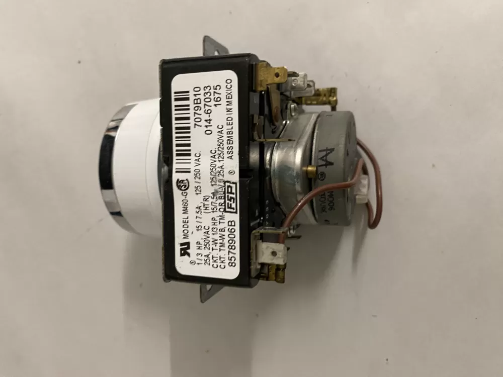 Whirlpool 8578906B PD00006074 WP8578906 8578906 1201611 AP3892592 PS1488213 EAP1488213 Dryer Timer