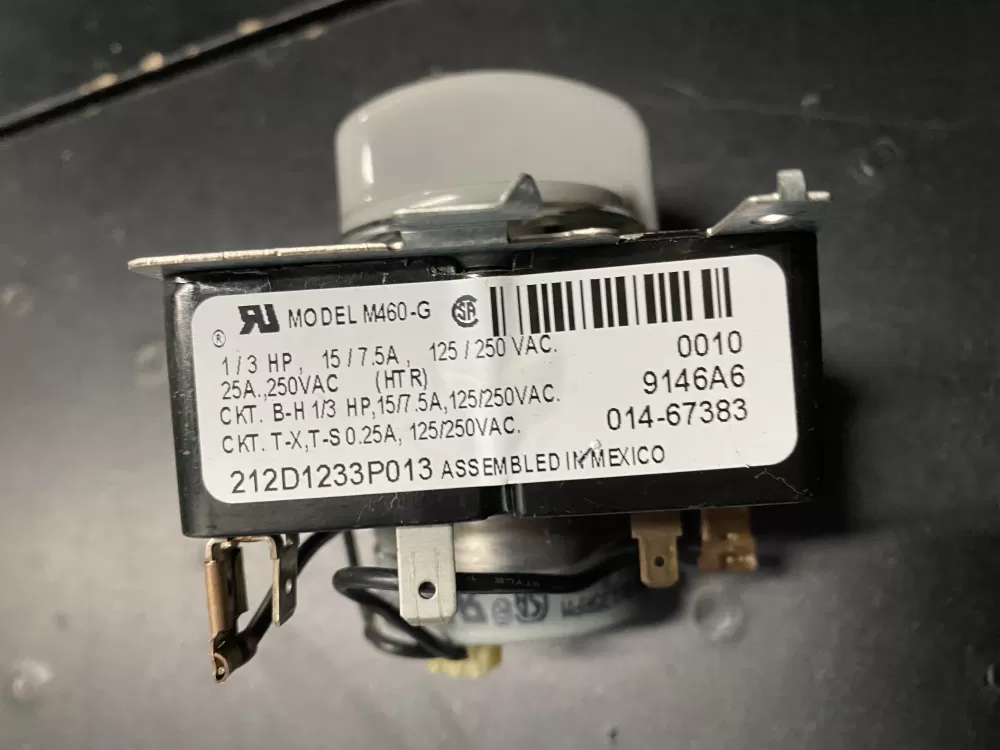 GE 212D1233P013 WE4M365 Dryer Timer AZ9186 | BK1357