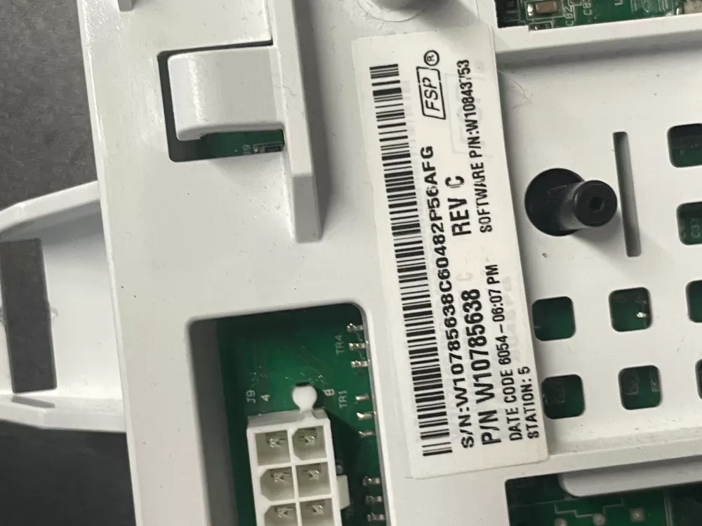 KitchenAid Roper Estate W10711028 Washer Control Board AZ18820 | WM1243