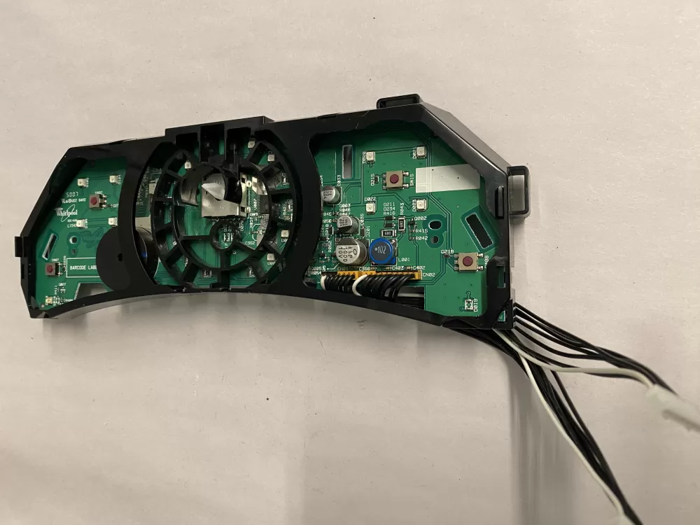 W10031420 Whirlpool Dryer User Interface Right