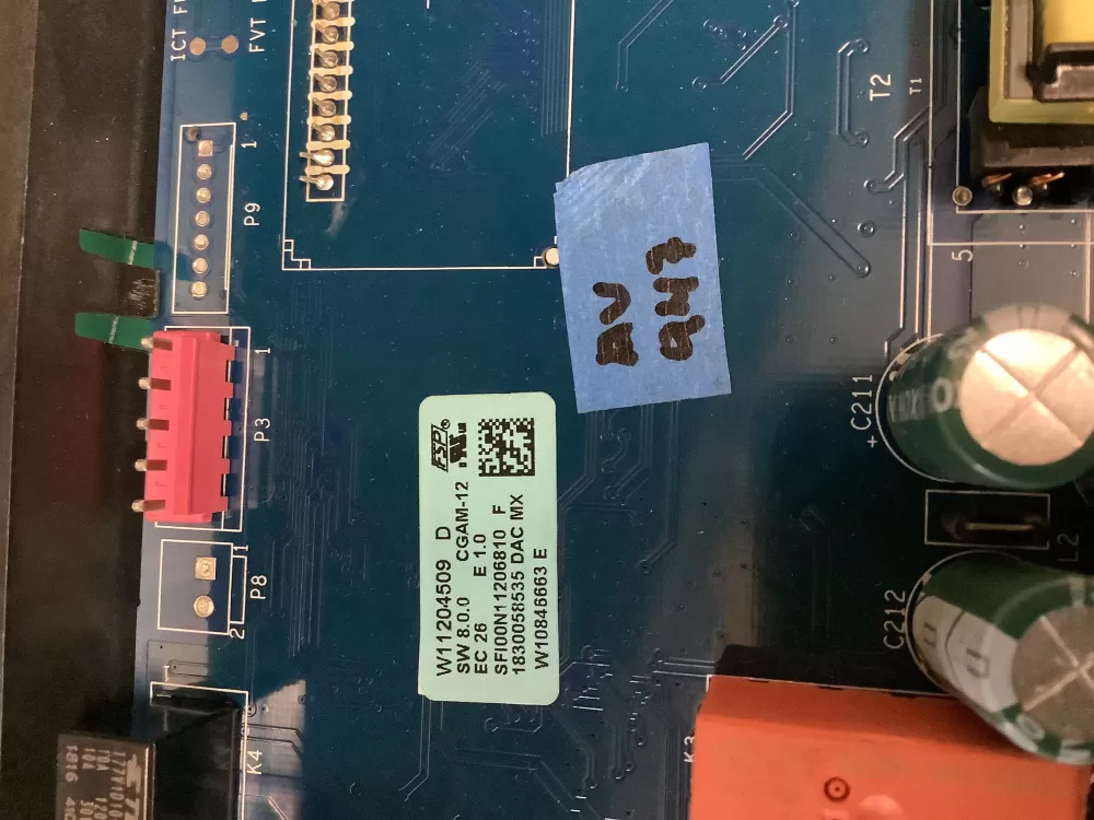 Maytag W11204509 Range Control Board AZ213600 | ARV947