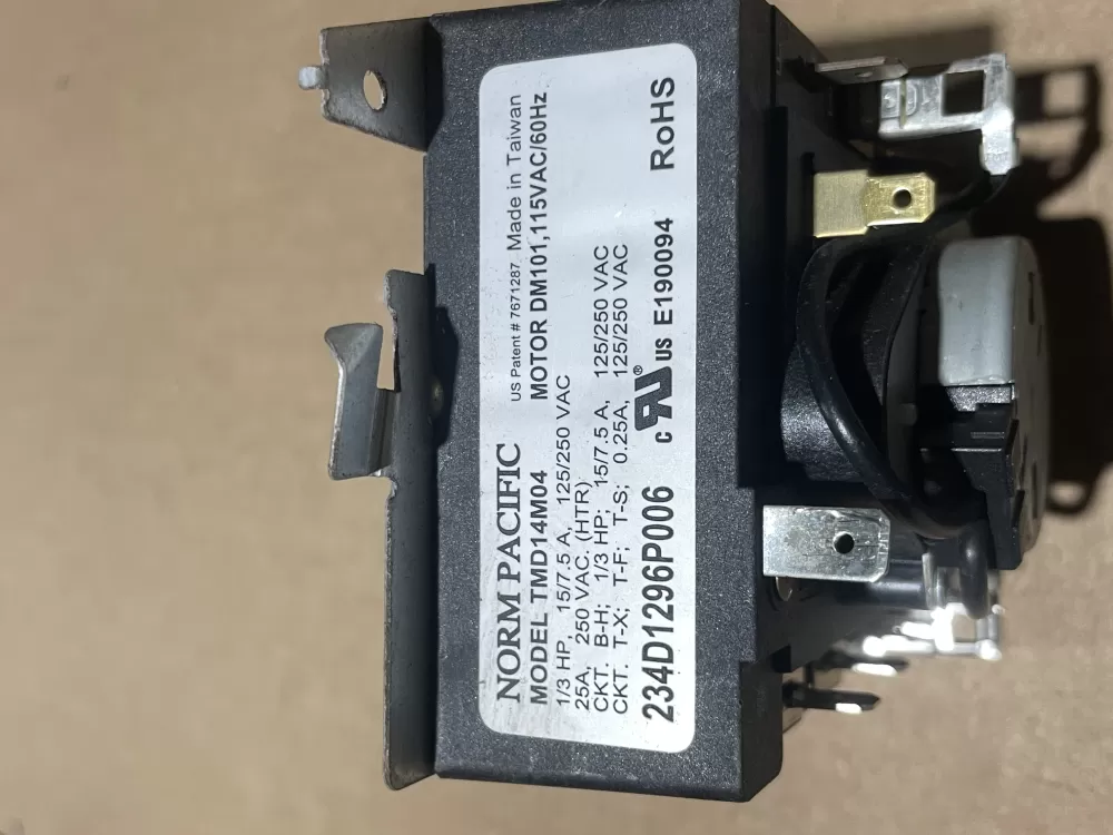 GE TMD14M04 234D1296P006 Dryer Timer AZ74832 | Wm1461