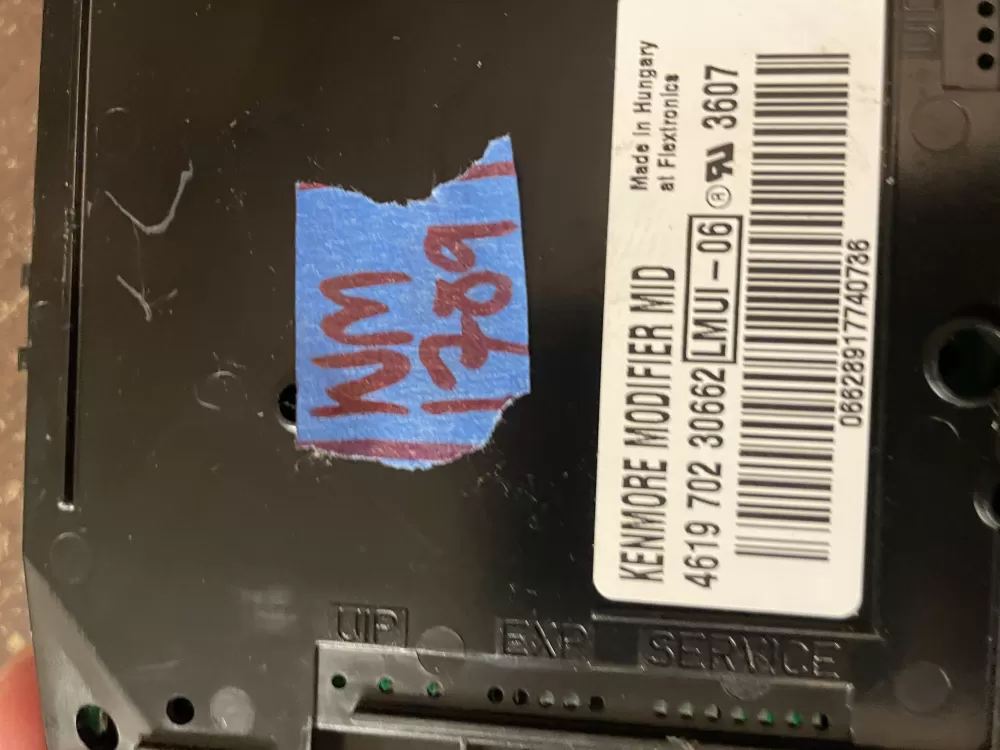 Whirlpool 4619 702 30662 461970230662 Washer UI Control Board AZ48724 | Wm1789