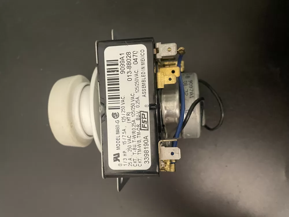 Whirlpool Kenmore Sears 3398190A Dryer Timer