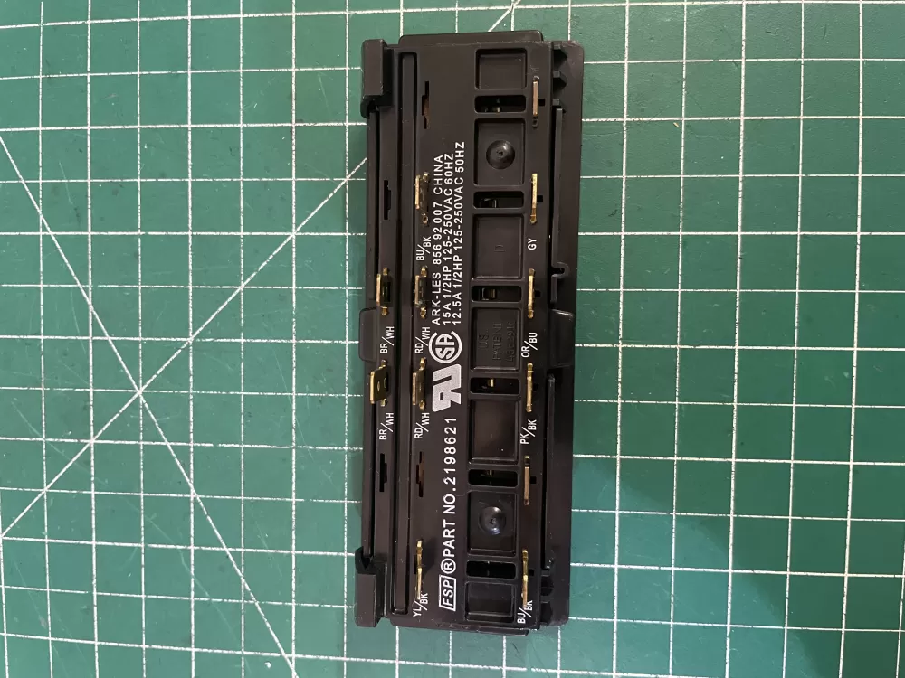 Whirlpool Maytag 2198621 Refrigerator Control Board Dispenser AZ187175 | KM2714