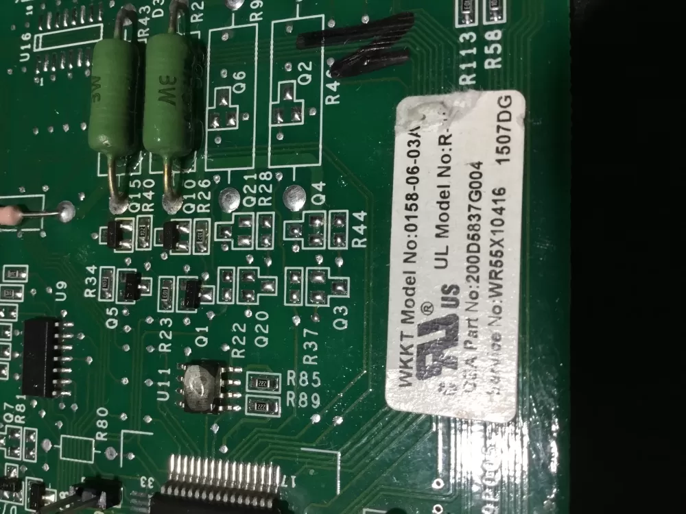 GE 200D5837G004 WR55X10942C Refrigerator Control Board AZ88374 | NR1150