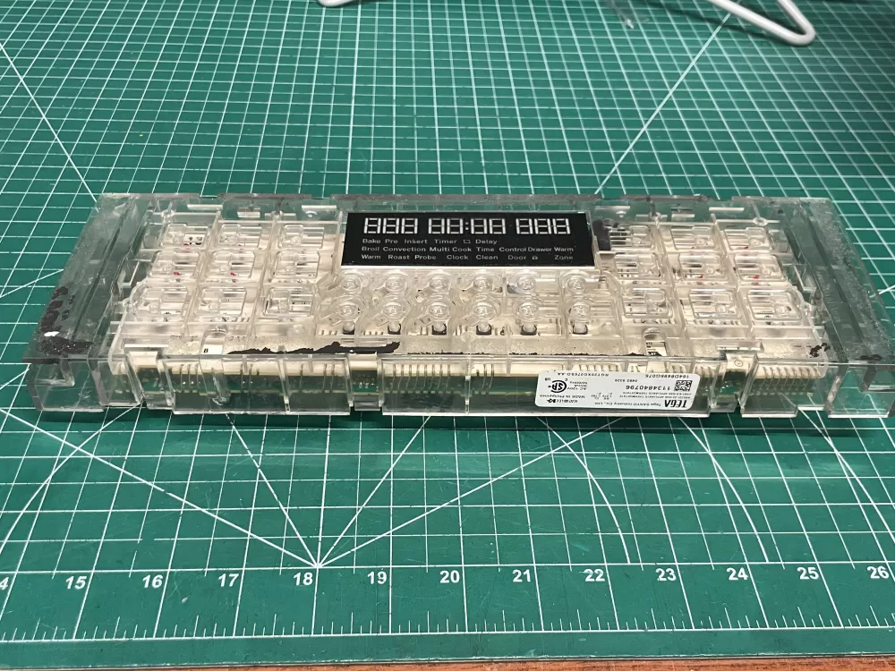 GE RANGE CONTROL BOARD PART # 164D8496G067 AZ204397 | Wmv910
