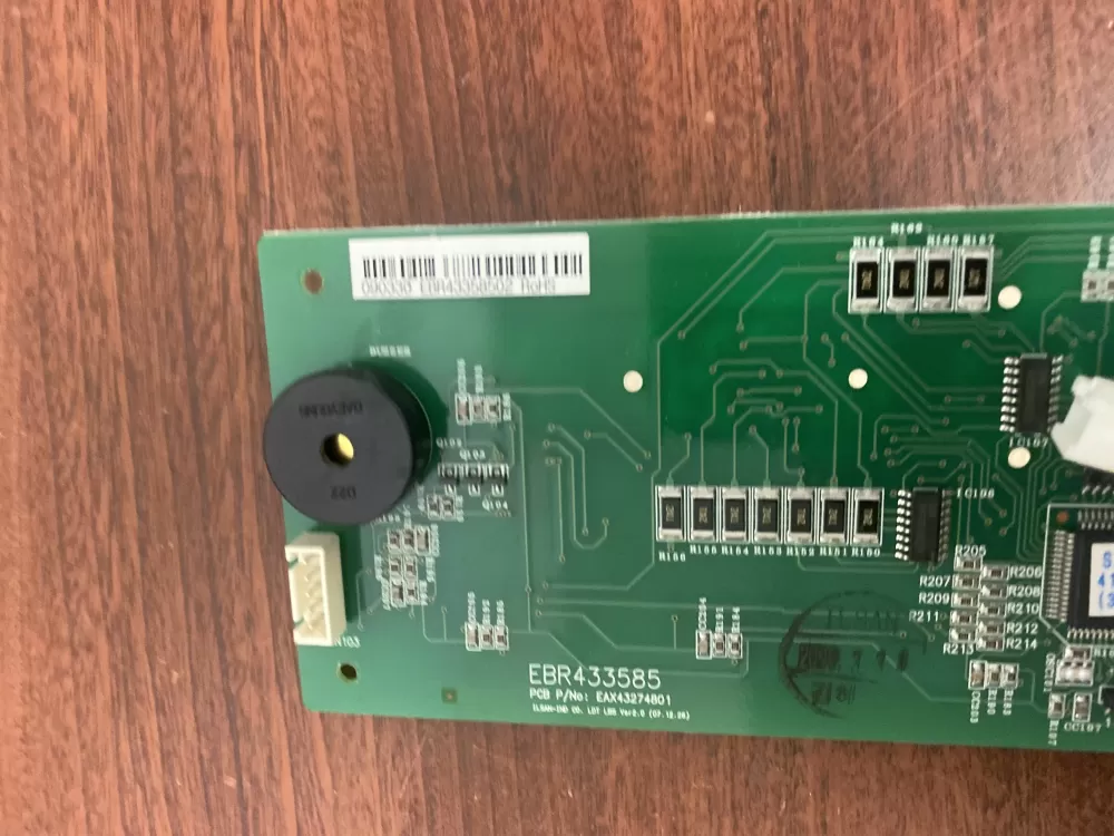 LG Kenmore EBR43358502 Refrigerator Dispenser UI Control Board AZ53612 | BK1932