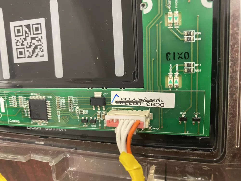 Samsung DC92-01607J DC94-06643A Dryer UI Control Board AZ33883 | BK1688