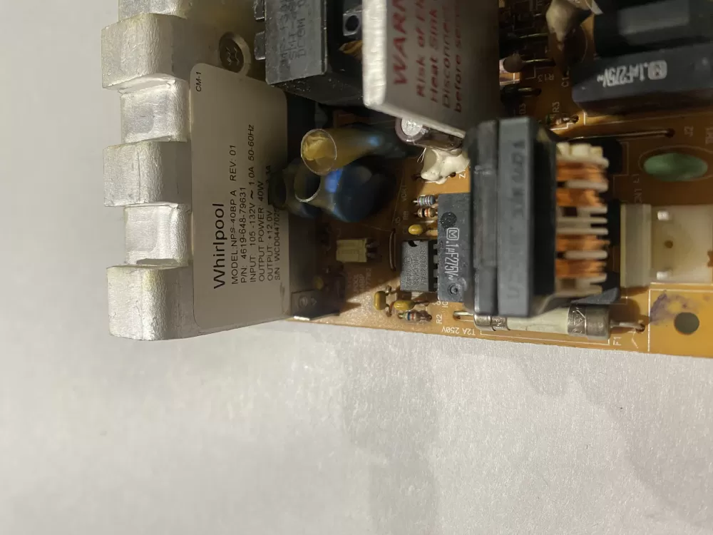 Whirlpool 4619 648 79631 Microwave Control Board AZ191966 | BK2125