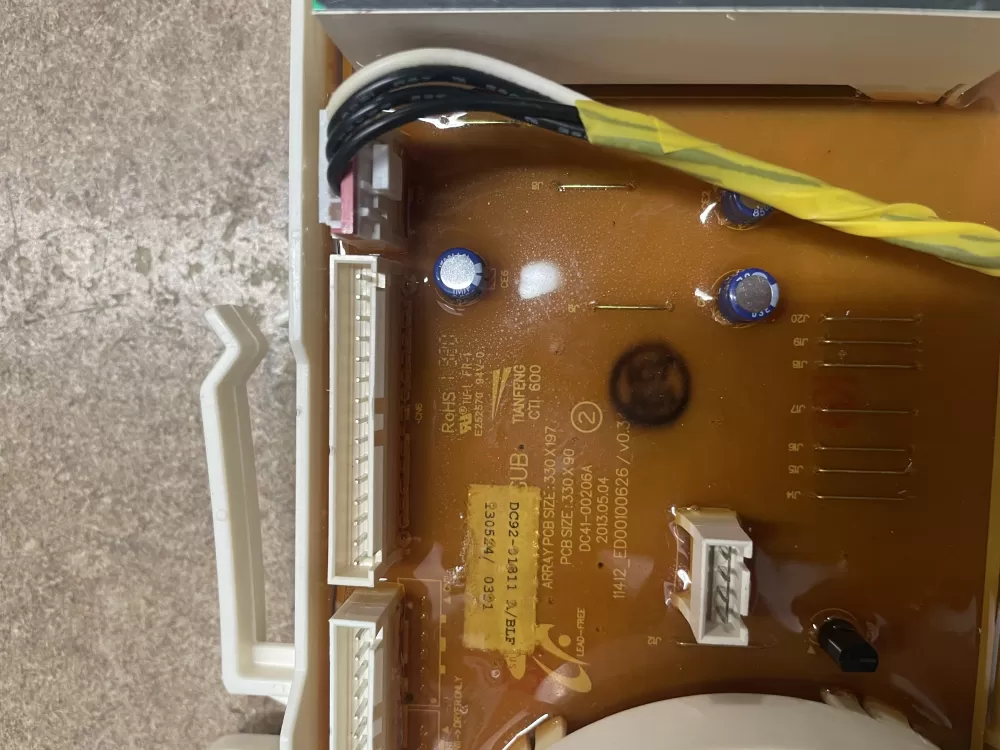 Samsung DC92 01311H Washer Control Board AZ13063 | KMV124