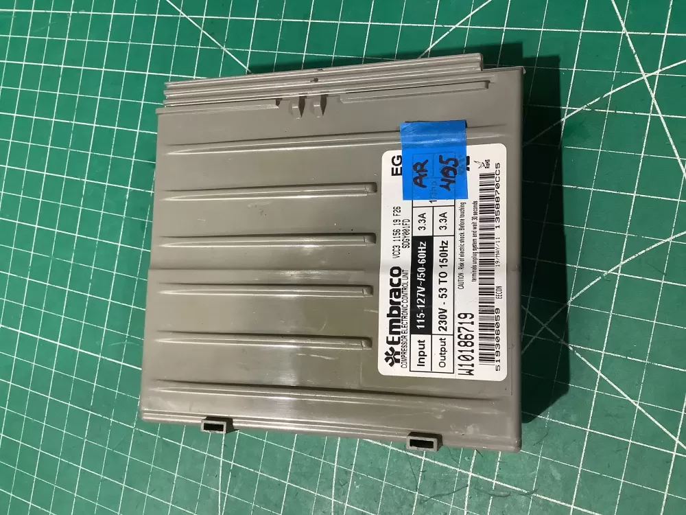 Whirlpool W1089391 Refrigerator Compressor Inverter Control AZ194990 | AR405