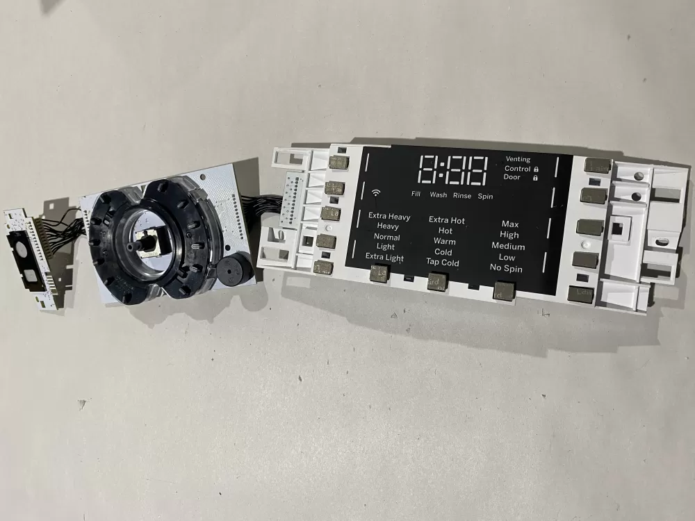 GE 308D1567G015 0021800213B WH22X32060 Washer Control Board Panel