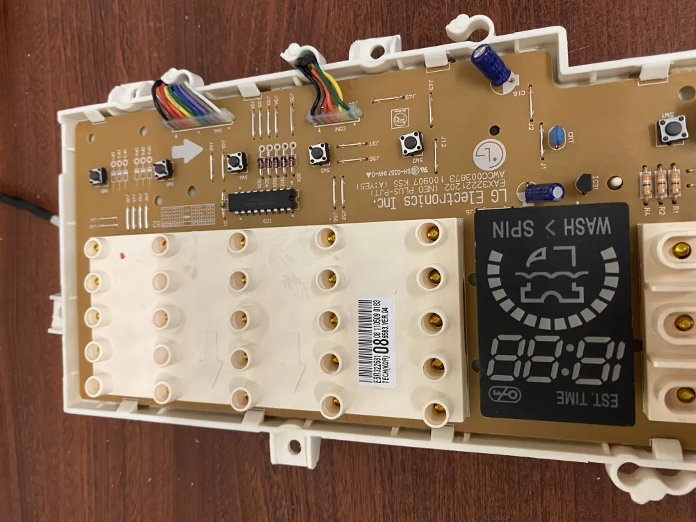 LG EBR32268108 Washer Control Board AZ37787 | BK759