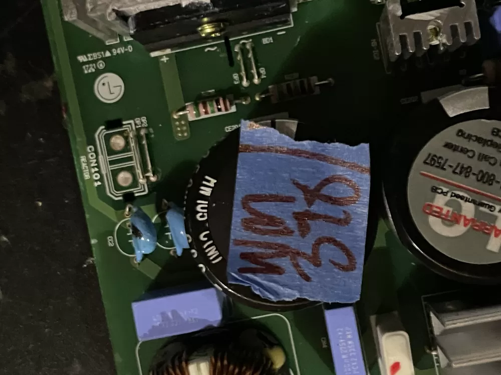 LG Kenmore EBR78940512 CSP30021039 Refrigerator Control Board AZ34997 | Wm298