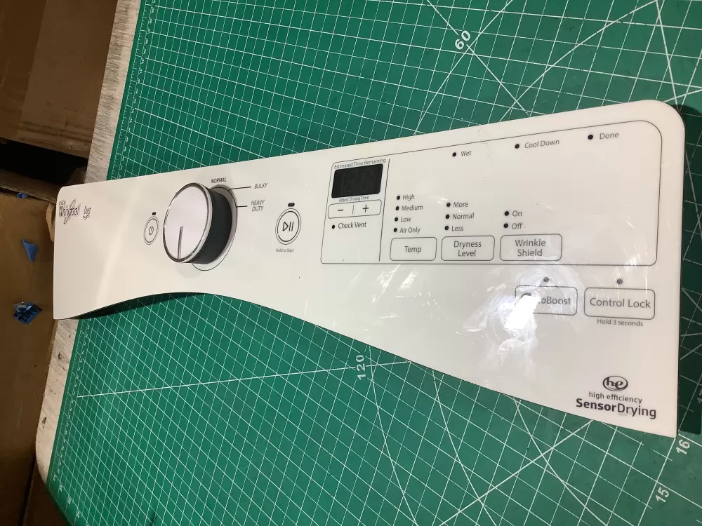 Whirlpool W10639903 Dryer Control Board Panel