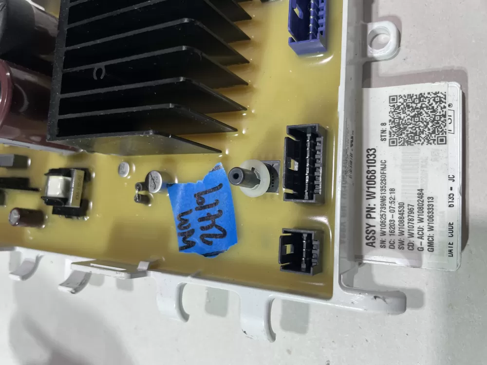 Whirlpool W10681033 W10812422 PS11723056 Washer Control Board AZ143918 | Wm2419