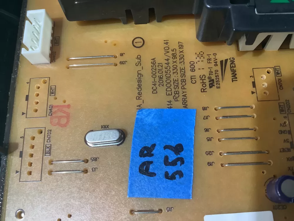 Samsung DC92-01802Q DC94-07244A Washer Control Board AZ191734 | AR556