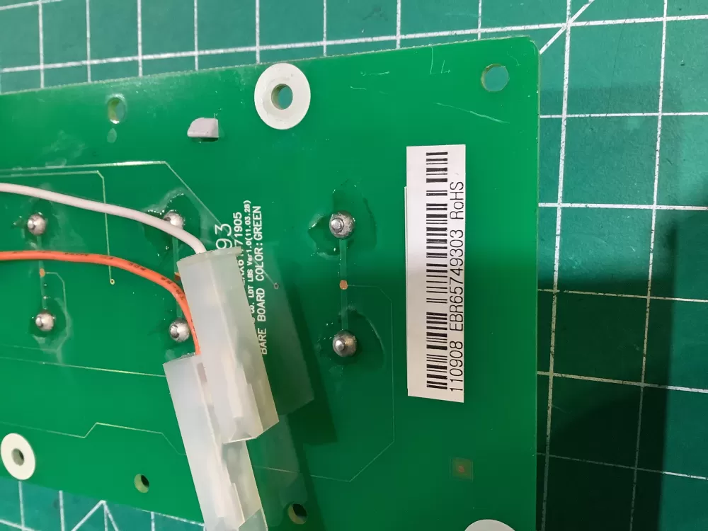 LG EBR65749303 Refrigerator Control Board Dispenser Panel AZ146836 | NR2458