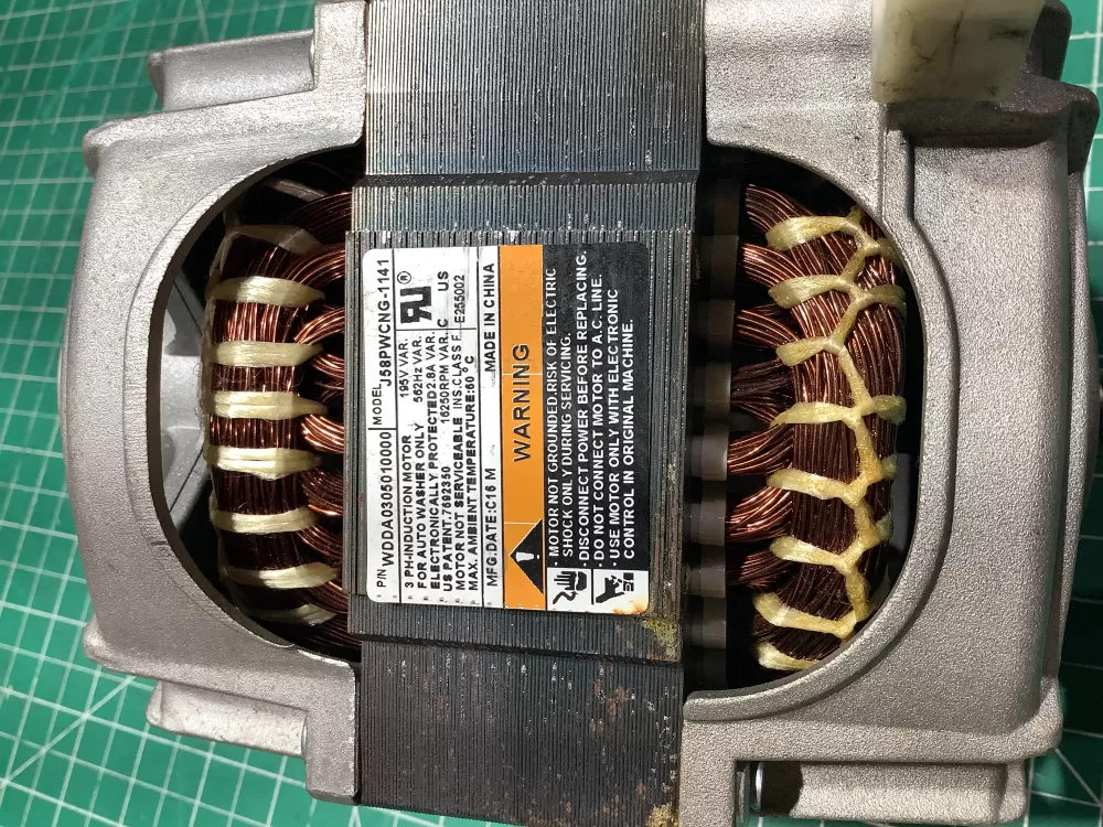 Ge Washer Drive Motor WH20X10078 J58PWCNG1141 WDDA0305010000 AZ150199 | SL185