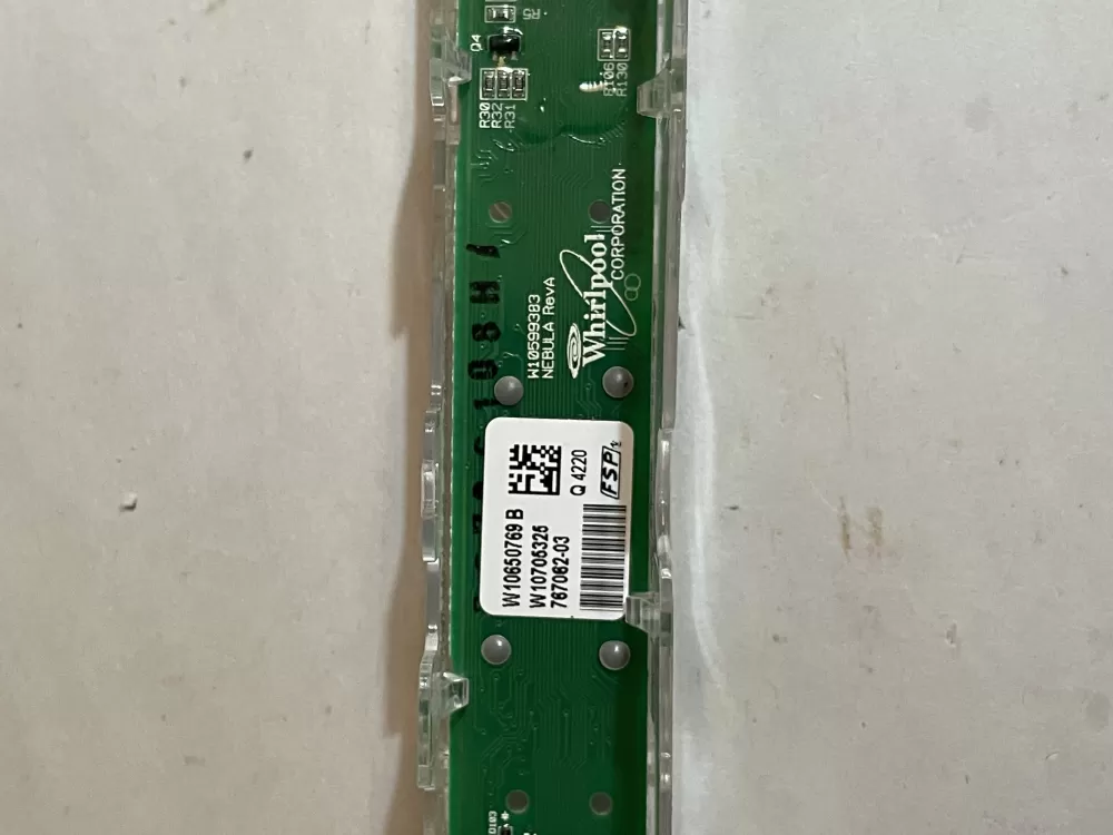 Whirlpool W10650769 Dishwasher Control Board AZ194260 | KM2297