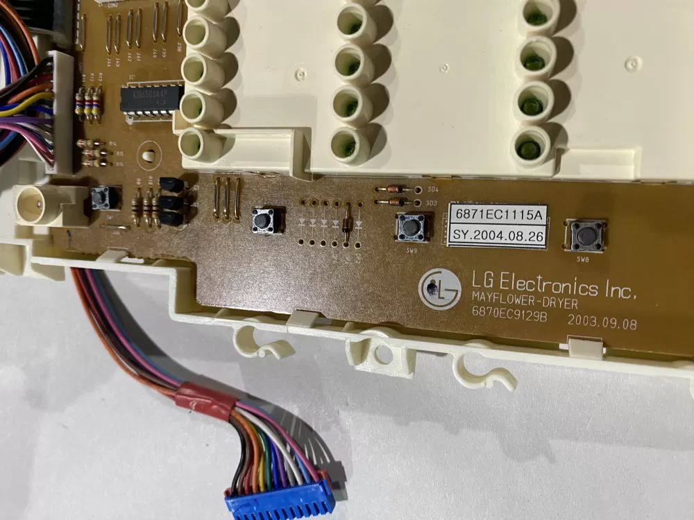 LG 6870EC9129B 6871EC1115A Dryer Control Board AZ145505 | BK2437