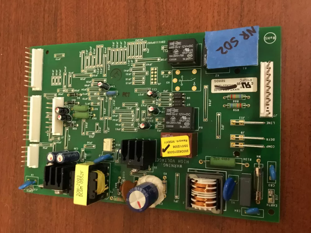 GE 200D6221G008 Refrigerator Control Board Refrigerator Main AZ34880 | NR502