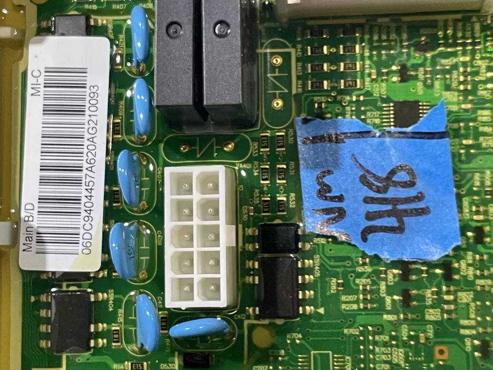 Samsung DC94-04457A Washer Control Board AZ185551 | Wm418