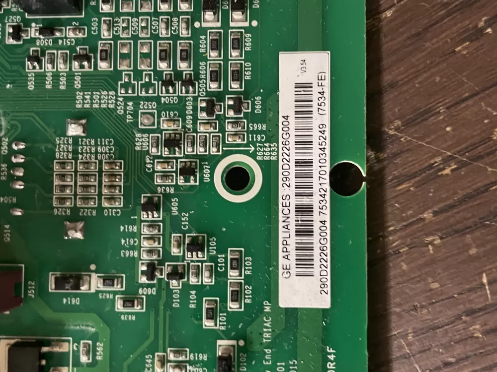 GE 290D2226G004 Washer Control Board AZ46753 | Wm678