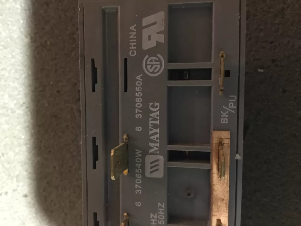Maytag 63706550 63706550A Washer Option Switch AZ101971 | NR324
