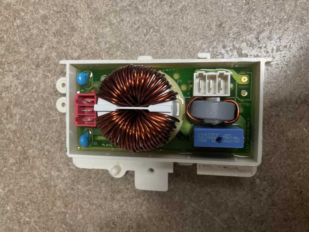 LG  Kenmore 5251356 2226388 6201EC1006A 6201EC1006E 6201EC1006H 6201EC1006L 6201EC1006Q 6201EC1006U 6201EC1006W 6201EC1006Z 6201EN1005A 6201EC1006T PS3528920 Washer Control Board Noise Filter