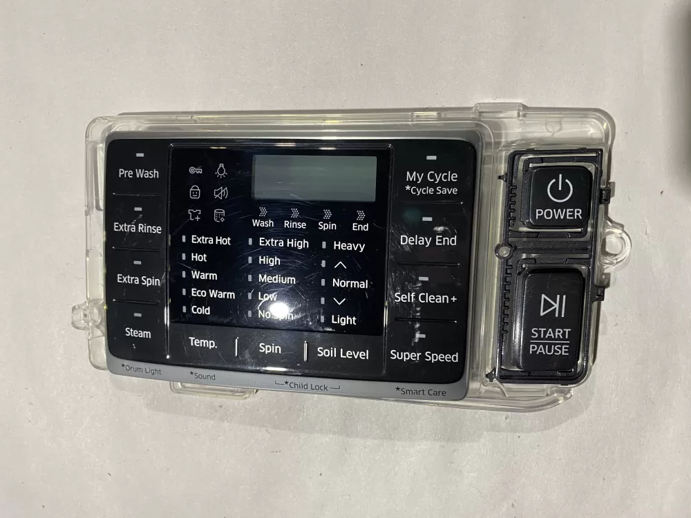 Samsung DC92-01607J AP6243588 DC94-06643A DC93-00376D PS12084833 Dryer UI Control Board