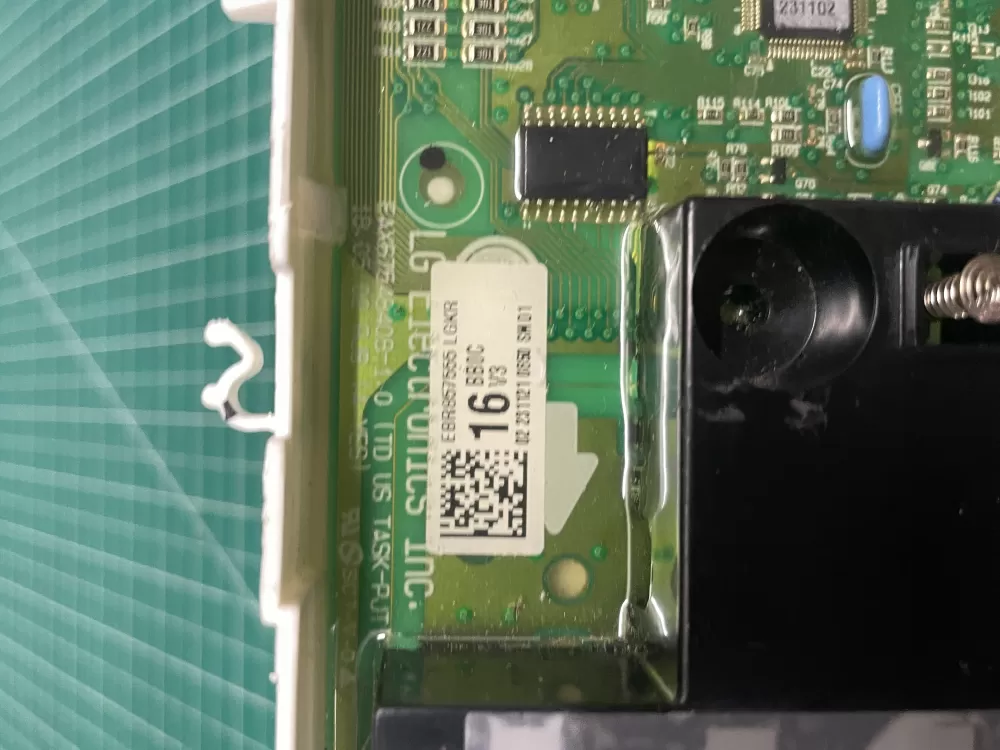 LG EBR85755516 AP7195888 Washer UI Power Control Board AZ202655 | Wmv822