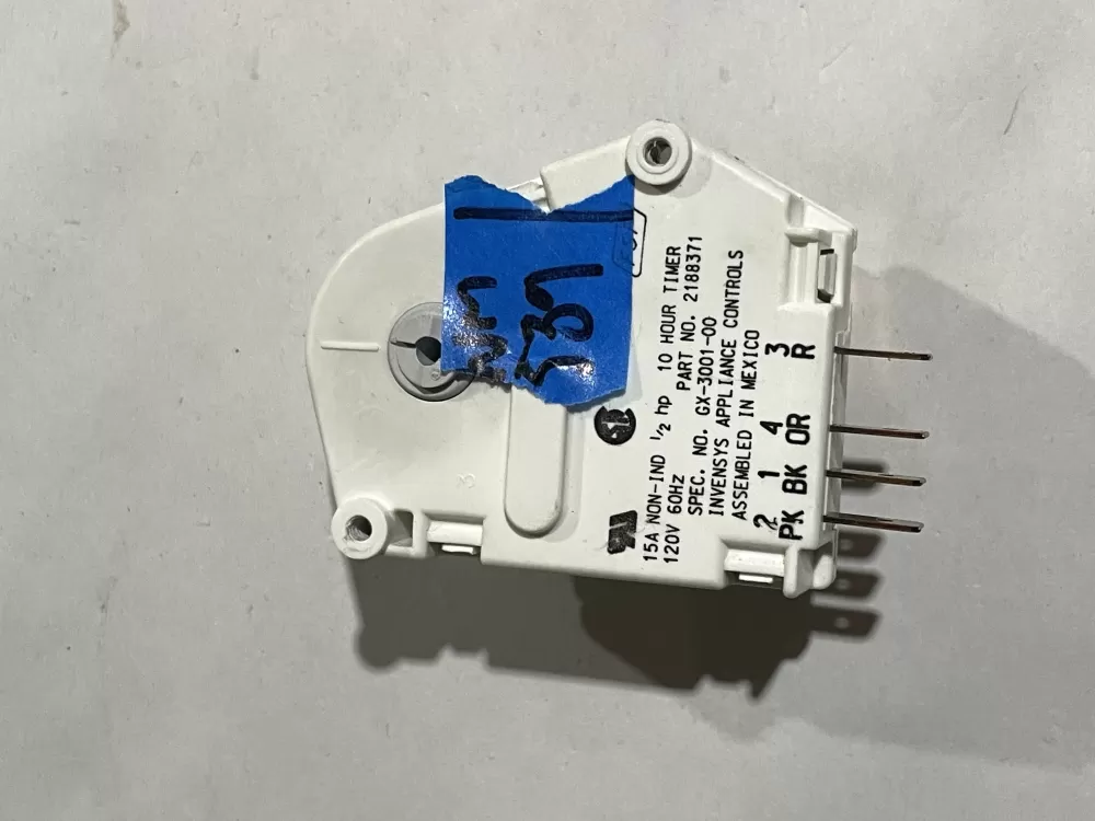 Whirlpool Kenmore W10822278 Refrigerator Defrost Timer AZ171909 | Wm539