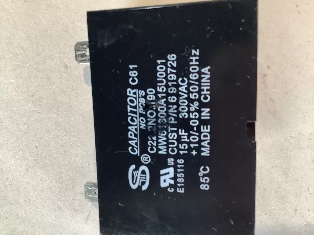 GE 6919726 Dishwasher Capacitor