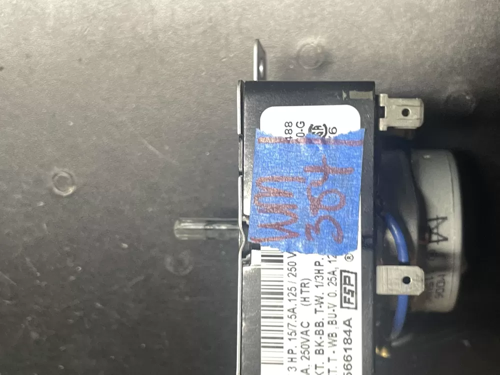 Whirlpool 8566184A 8566184 WP8566184 AP6013380 Dryer Timer AZ36431 | Wm384