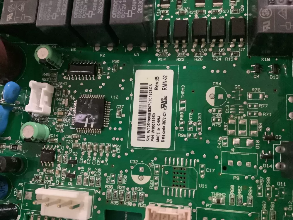 KitchenAid W10518959 W10887252 Refrigerator Control Board AZ167929 | NR2562