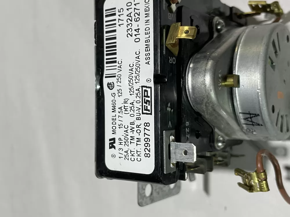 Whirlpool Kenmore WP8299778 AP6012586 Washer Timer AZ152226 | Wm877
