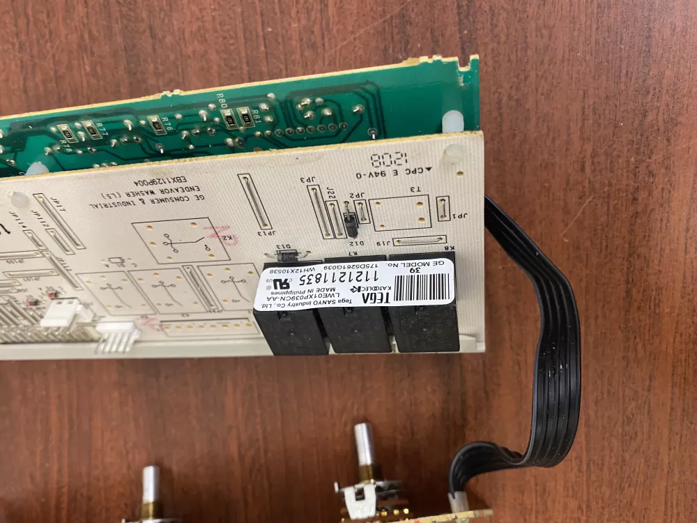 GE WH12X10614 175D5261G039 EBX1129P004 Washer Control Board AZ29927 | BK1624